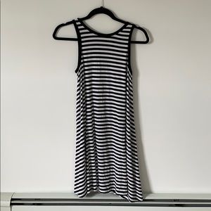 Striped t-shirt dress
